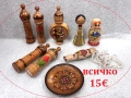 Традиционни Български, Съветски и др. Дървени Сувенири - 9 броя за 15€, снимка 1