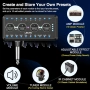 Нов джобен усилвател/мултиефект за китара LEKATO Guitar Headphone Amp – Bluetooth, IR , снимка 4