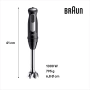 Пасатор Braun MQ55755M, 1000 W, снимка 3