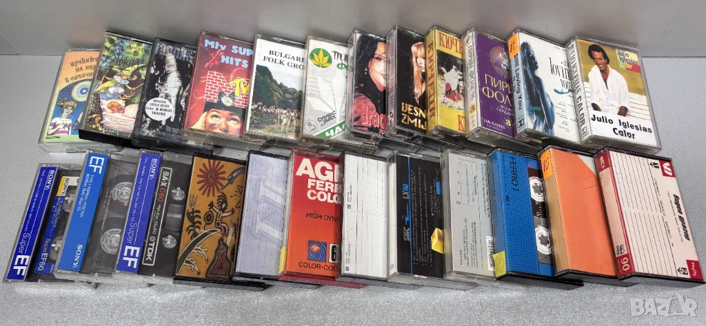 ПОРЪЧАНИ! Стари Аудио Касети: Разна музика /24 броя за 12,00 €/, снимка 1