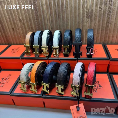 Pinko ⚜️ Hermes ⚜️ Естествена Кожа ⚜️ Дамски Колани , снимка 6 - Колани - 55299937