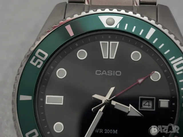 НОВ! Мъжки Часовник Casio MDV-107D-3A, 200 бара, снимка 7 - Мъжки - 55543267