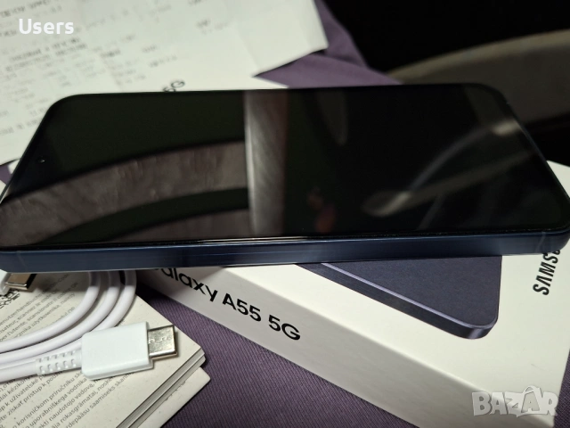 Samsung A55 5G ГАРАНЦИЯ+ Пълен комплект , снимка 16 - Samsung - 54706297