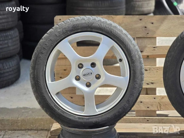 5х112 16 Джанти Dotz VW Seat Skoda Mercedes Ет 35 J 7 ЦО 66.6 СЪС ВТУЛКА ПОДАРЪК гуми 205 55 16  Без, снимка 2 - Аксесоари и консумативи - 54375518