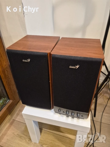 Активни стерео високоговорители тонколони Genius SP-HF1250X, снимка 4 - Ресийвъри, усилватели, смесителни пултове - 54684005