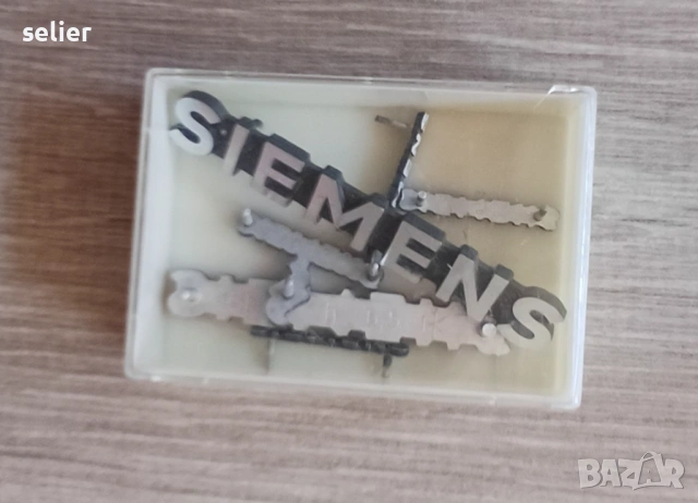 Предлагам ви метални нови емблеми на Siemens Емблемите са 6 на брой и са чисто нови С различна голем, снимка 2 - Грамофони - 54512004