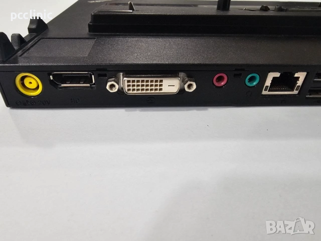 Докинг Станция Lenovo ThinkPad Mini Dock Series 3 (Type 4337) за T400s, T410, T410i, T520, T420, снимка 3 - Друга електроника - 54591788