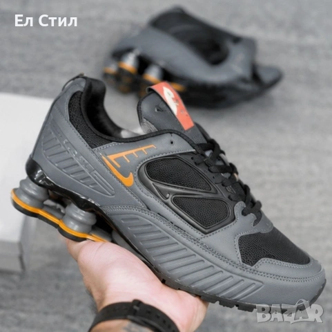 📌Nike Shox Enigma-Цвят Сиво и Оранджево 40 41 42 43 44 45 Цена 82€ Еконт