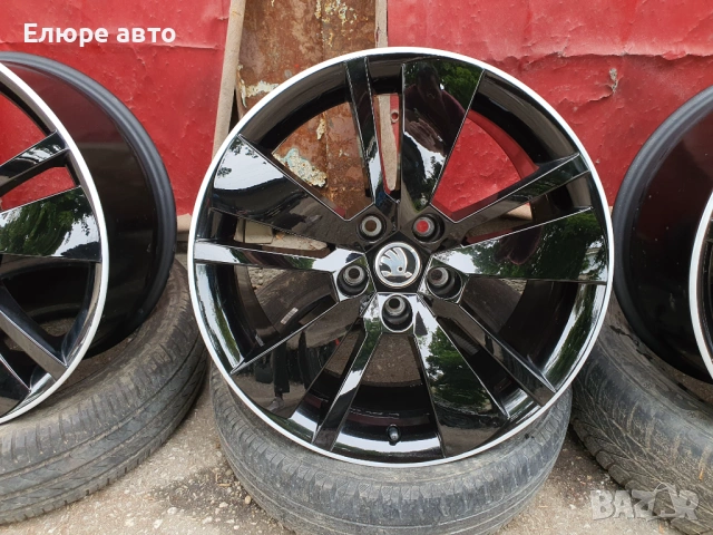 Джанти Шкода 5x112x8J18ет44, снимка 3 - Гуми и джанти - 54480968