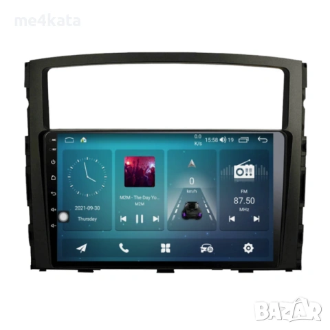 9 инчова мултимедия за Mitsubishi Pajero Montero 2006-2018 + Подарък камера, снимка 3 - Аксесоари и консумативи - 54826524