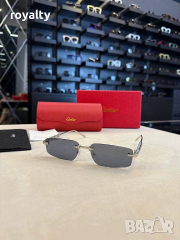 Cartier Нови Дамски Слънчеви Очила с Кутия Различни Цветове, снимка 3 - Слънчеви и диоптрични очила - 54626849