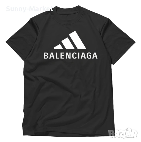 Мъжка тениска Баленсига Овърсайз Balenciaga Oversize