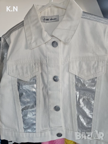 Памучно дънково яке, ново , снимка 3 - Детски якета и елеци - 54246435