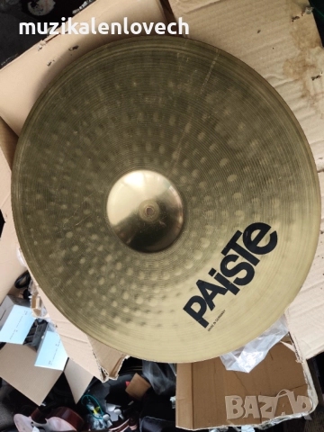 Paiste 20" 302 Ride Cymbal х 2 бр. - Made in Germany - 20 инча райд чинели, снимка 10 - Ударни инструменти - 54946344