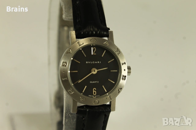 Дамски Стоманен Часовник BVLGARI Quartz, снимка 4 - Дамски - 55218864