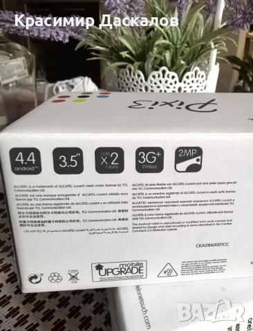 Телефон Alcatel one touch pixi 3, снимка 10 - Alcatel - 54972612