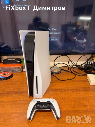PlayStation 5 disk 825gb гаранция 3 месеца 