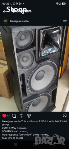 Купувам тонколони Biema T215, снимка 2 - Тонколони - 55528068