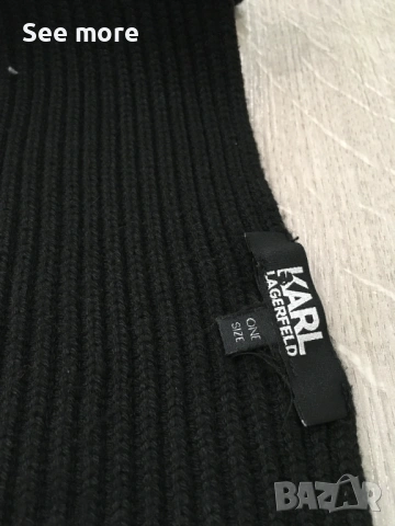 Karl Lagerfeld Unisex шал, снимка 5 - Шалове - 54050430