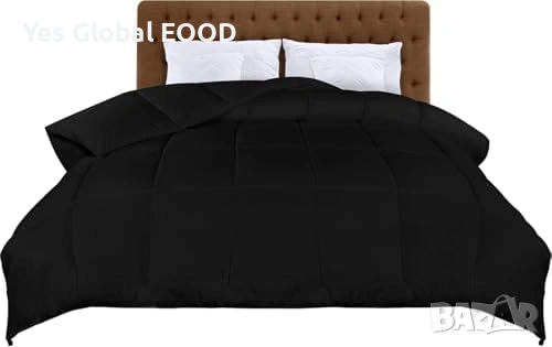 Utopia Bedding завивка 220x240см микрофибър черна
