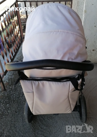 Бебешка количка Buba Karina Light 3в1, Latte, снимка 11 - Детски колички - 54313868