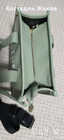 Нова. Marc Jacobs The Leather Mini Tote, снимка 7 - Чанти - 55607296
