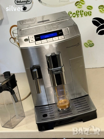 Кафемашина кафе автомат delonghi Primadonna S с гаранция, снимка 9 - Кафемашини - 55227643