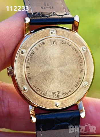 Tissot Carson Automatic 35.5 mm 18K Yellow Gold, снимка 13 - Мъжки - 55675036