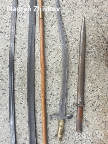 Стари саби , щикове бастуни, снимка 3 - Антикварни и старинни предмети - 54041130