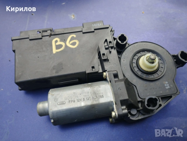 AUDI A4 B6/8E (2000-2005) Моторче за регулиране на прозореца на предната лява врата 8E1 959 801В, снимка 3 - Части - 54402001