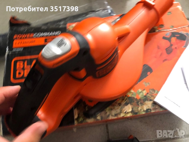 Hова духалка BLACK DECKER 18V, снимка 4 - Градинска техника - 55093695