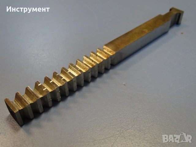 Протяжка квадратна 12х12mm HSS "Болшевик", снимка 2 - Други инструменти - 54928347