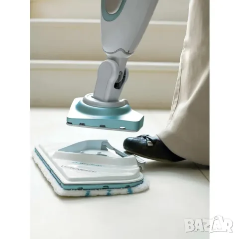 Парочистачка Black+Decker Steam Mop 2в1, снимка 2 - Парочистачки и Водоструйки - 55671379