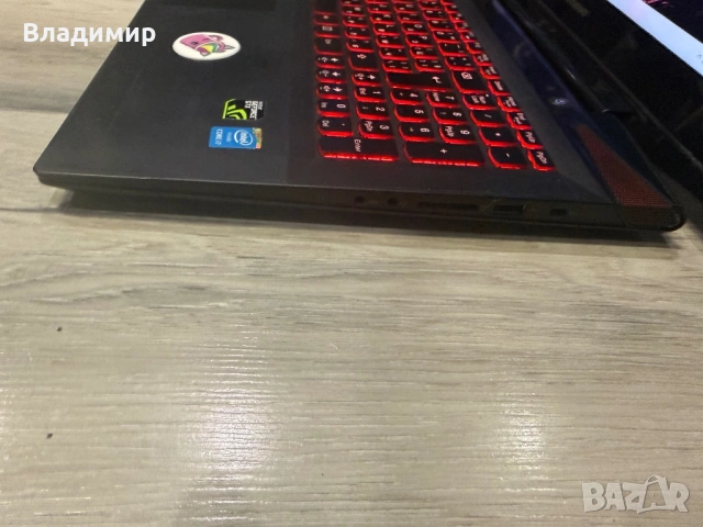 Lenovo y50-70-i7 4710HQ/16гб/500гб ссд/GTX 860M/Подсветка, снимка 5 - Лаптопи за игри - 54407187