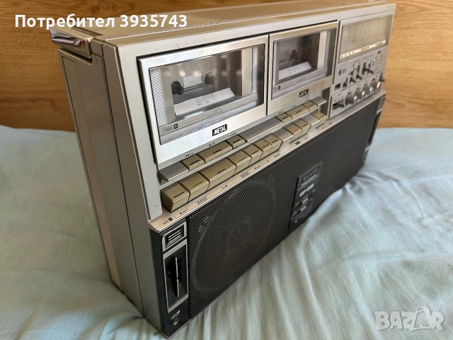 SHARP GF 515 boombox , снимка 3 - Радиокасетофони, транзистори - 55068719