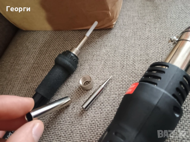 Yaоgong 8898 Поялна станция въздух двойна до 500°С, снимка 4 - Други - 54015934