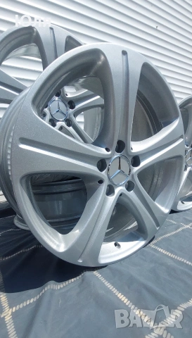 Оригинални Mercedes джанти R18 5x112 OEM A2134011400, снимка 4 - Гуми и джанти - 55174840