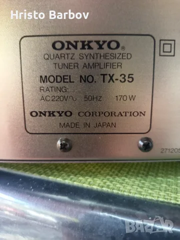 Продавам ONKYO ресивър TX -35, снимка 6 - Ресийвъри, усилватели, смесителни пултове - 55666580