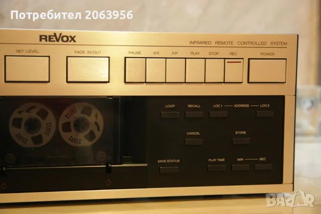 Revox B 215 mk 2 триглав дек от високият клас на Щудер., снимка 4 - Декове - 53220318
