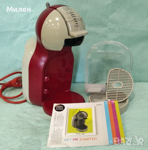 Кафемашина с гаранция 1 година NESCAFÉ® Dolce Gusto Krups Mini me.G/R, снимка 3 - Кафемашини - 55180702