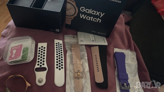 Смарт часовник Samsung Galaxy Watch3 - Rose Gold, снимка 17 - Друга електроника - 53371019