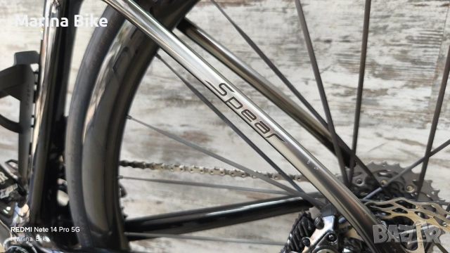 Карбонов шосеен велосипед Seka Spear RDC Dura-Ace Di2 Powermeter Elitewheels | M, снимка 16 - Велосипеди - 55237098