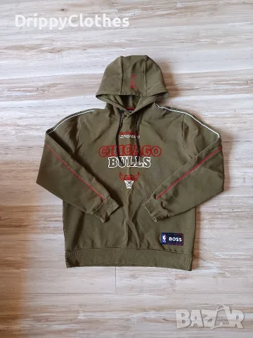Оригинален мъжки суичър Boss x Chicago Bulls NBA