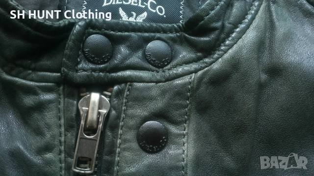 DIESEL LEATHER Jacket Размер XL мъжко яке естествена кожа 18-27, снимка 5 - Якета - 54804741