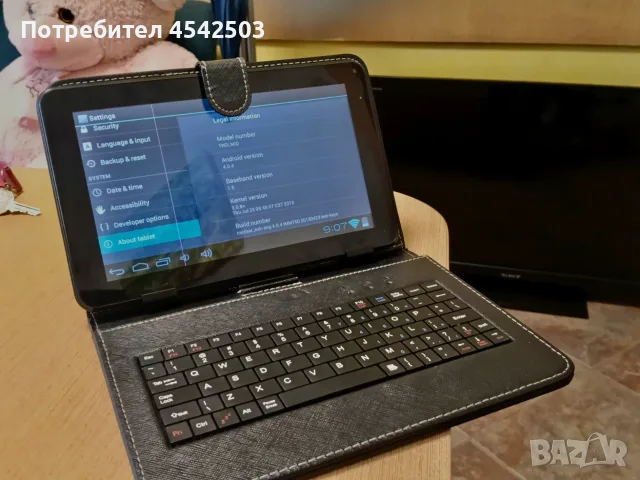 Таблет с клавиатура – Android 4.0.4
