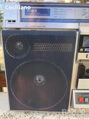 радиокасетофон AIWA CS 660K , снимка 2 - Радиокасетофони, транзистори - 55319296