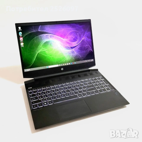HP Pavilion Gaming 15/i5-9300H/GTX 1650/512GB SSD/Подсветка