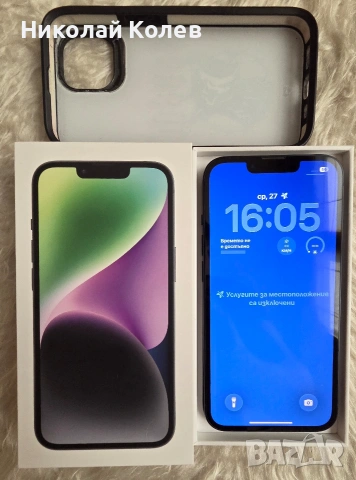 IPhone 14/5G/8/128GB/83%Капацитет Отличен , снимка 2 - Apple iPhone - 54715869