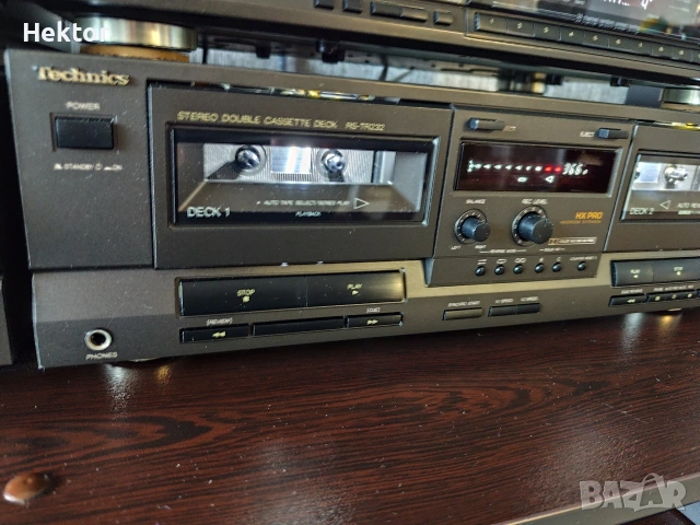Двукасетъчен дек Technics RS tr 232, снимка 2 - Декове - 54639588