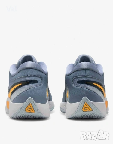 🏀🔶 NIKE GIANNIS FREAK 6 – GREY/ORANGE | ОРИГИНАЛНИ , снимка 6 - Маратонки - 54599869